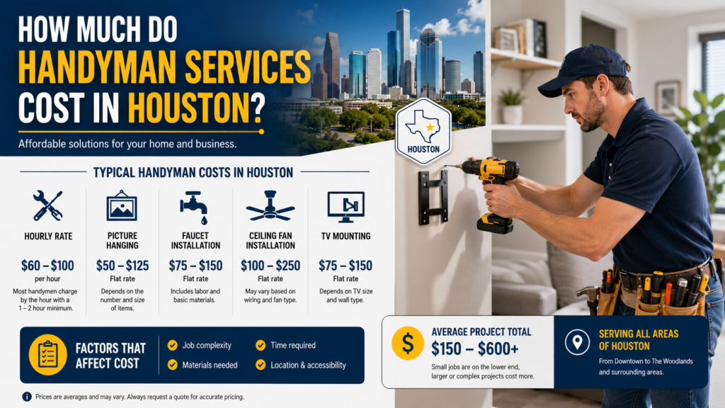 How Much Do Handyman Services Cost In Houston